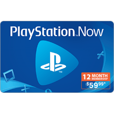 PlayStationNOW 12 Month $59.99